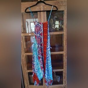 La Blanca Resortwear Hem Line Dress. Adjustable straps. Large/XL. NWT